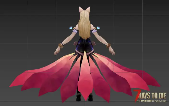 3D模型：KDA/阿狸（中模）