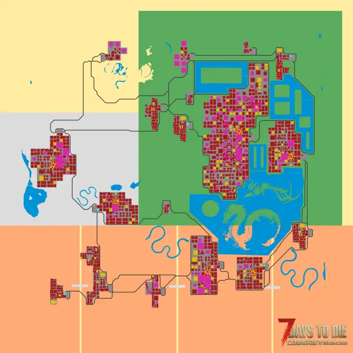 最近懒了 不想动了 发个改图给大家玩 CP48 的建筑