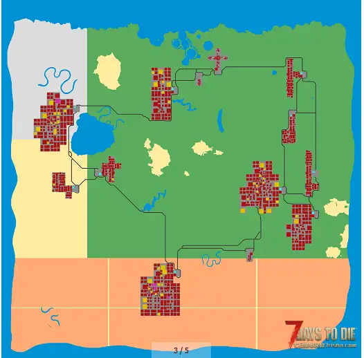 倾城A20原版建筑新地图