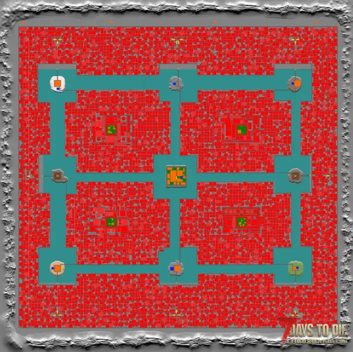 【地图MOD】V1 – 黑暗瀑布 v6 – 世界末日 6k 挑战地图 [搬运]