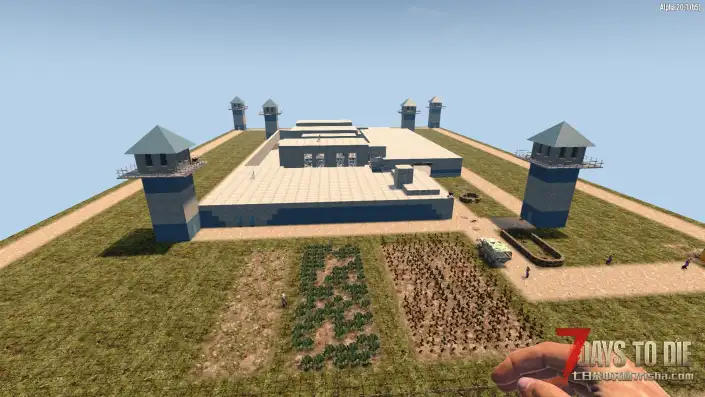 【A20】美剧行尸走肉监狱预制