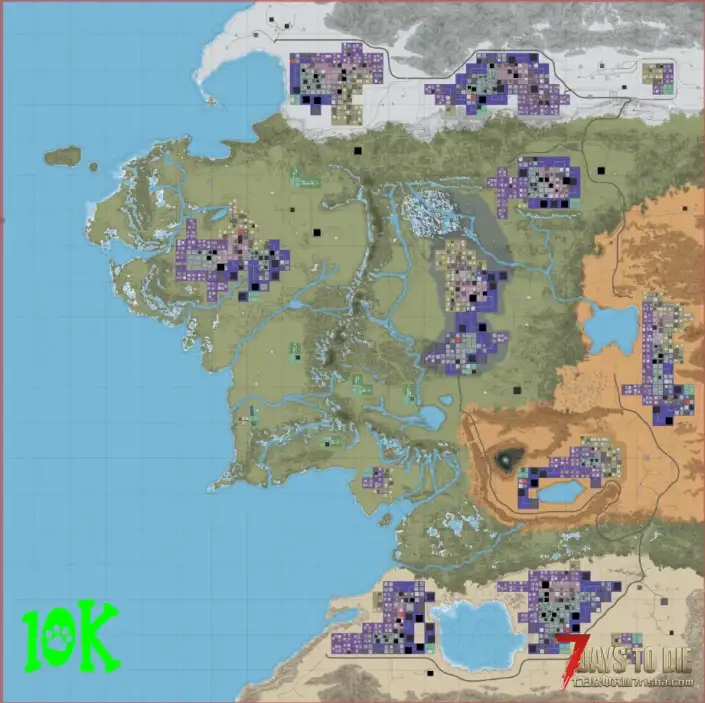转载N网：毛茸茸的熊猫 2.0 中土世界 V4 地图 6K-10K
