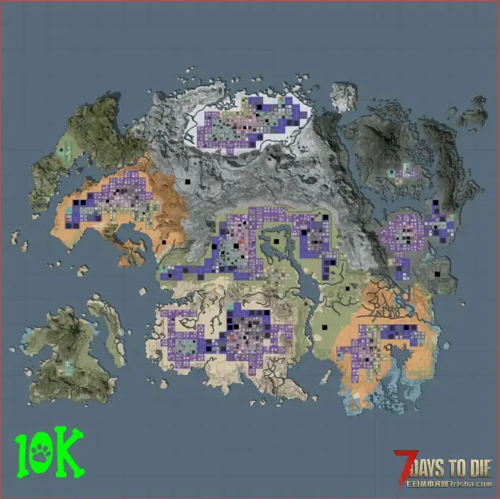 转载N网：毛茸茸的熊猫 2.0 天际泰姆瑞尔世界 6K-10K-16K 地图 V4