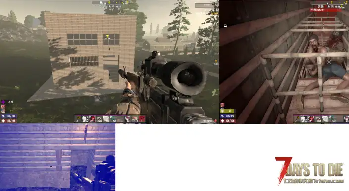 V2~V1 血月建筑  无敌房改7&KK园改1&无敌堡垒&联机房&炸弹屋  一键放置