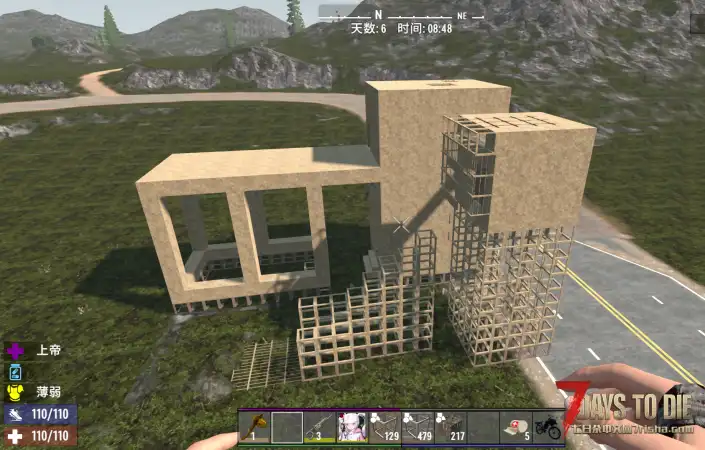 V2~V1 尸潮建筑 无敌房子改良型5&联机房&炸弹屋&钢铁堡垒  一键放置