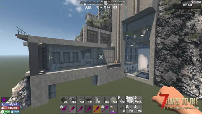 把预制件放水里，结果房子里还有水……