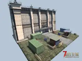 安全区城墙，预制积木