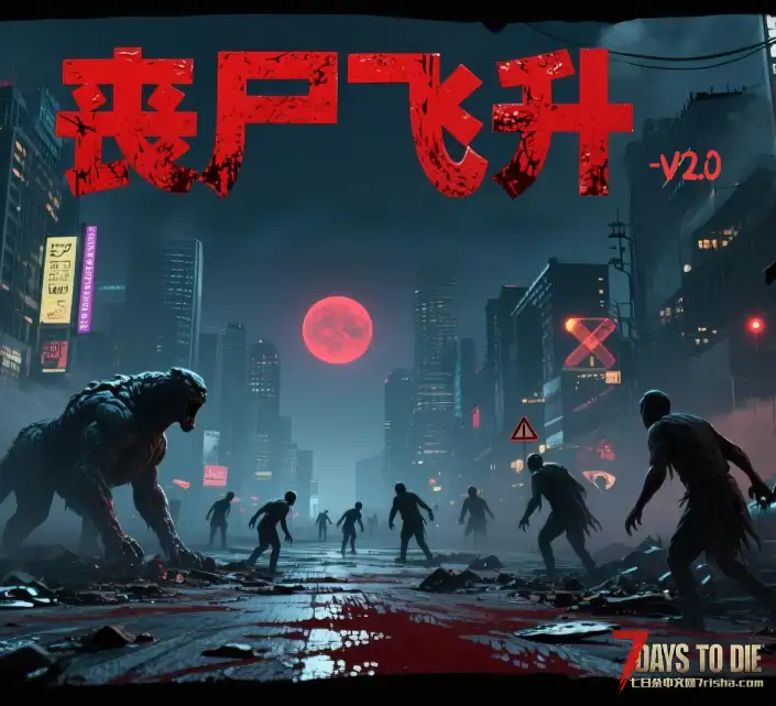 【大型MOD】V2.0丧尸飞升/全新MOD/支持单机联机（V2.0版本/收费）