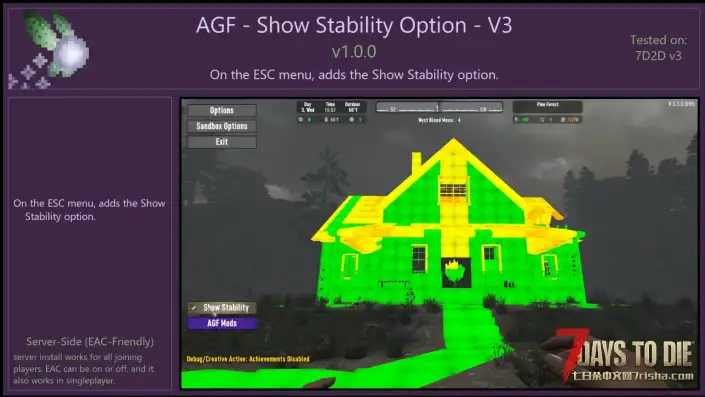 转载-AGF – Show Stability Option – V3 EAC友好