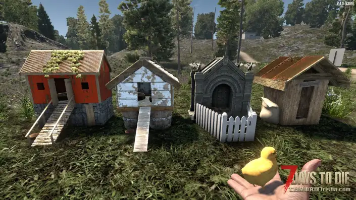 (V2已汉化) Oakraven Chicken Coops（Oakraven的鸡舍mod）
