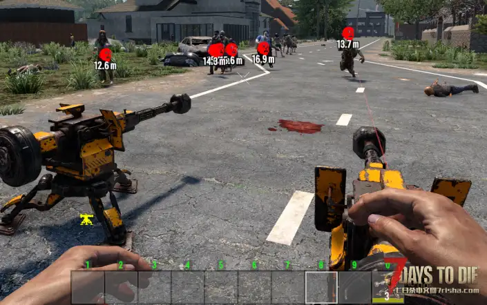 【小型MOD】无限守家机器炮台和机器人雪橇(原创)