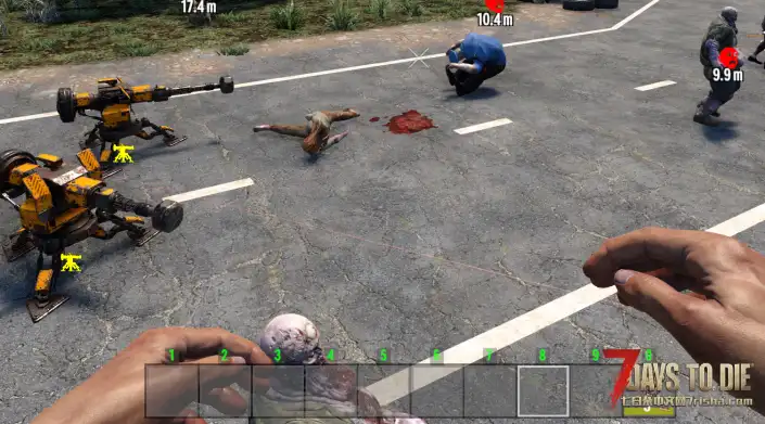 【小型MOD】无限守家机器炮台和机器人雪橇(原创)