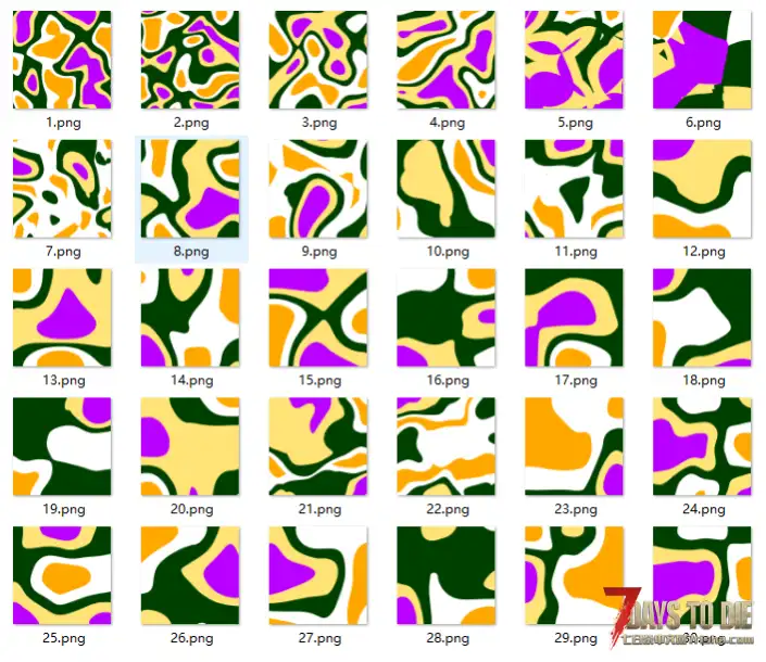 一组生态图，4k-6k-8k