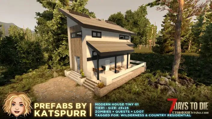 ​KATSPURR的现代房屋预制包A20搬运