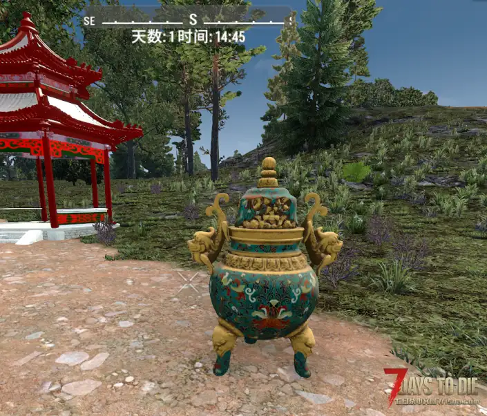 【小型MOD】A21-漫步景泰蓝香炉
