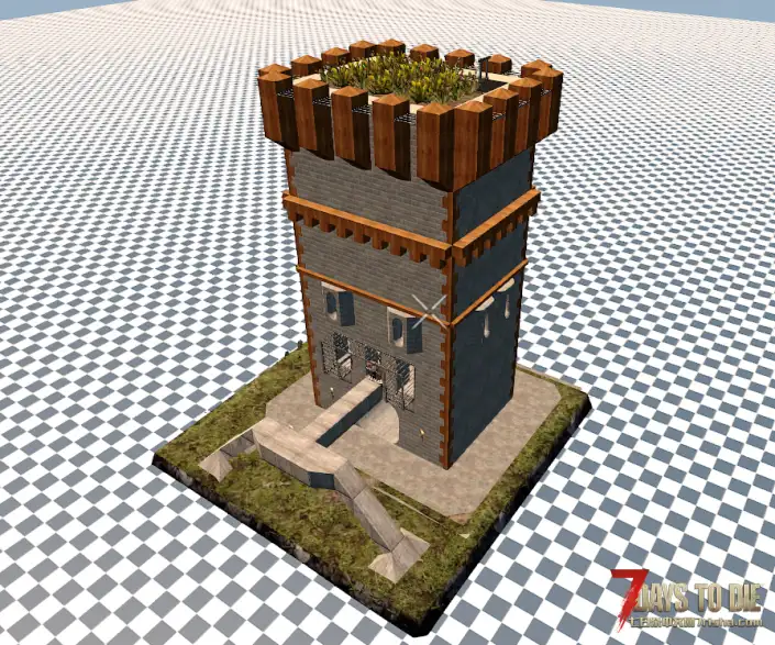 Reach小型自住防御塔