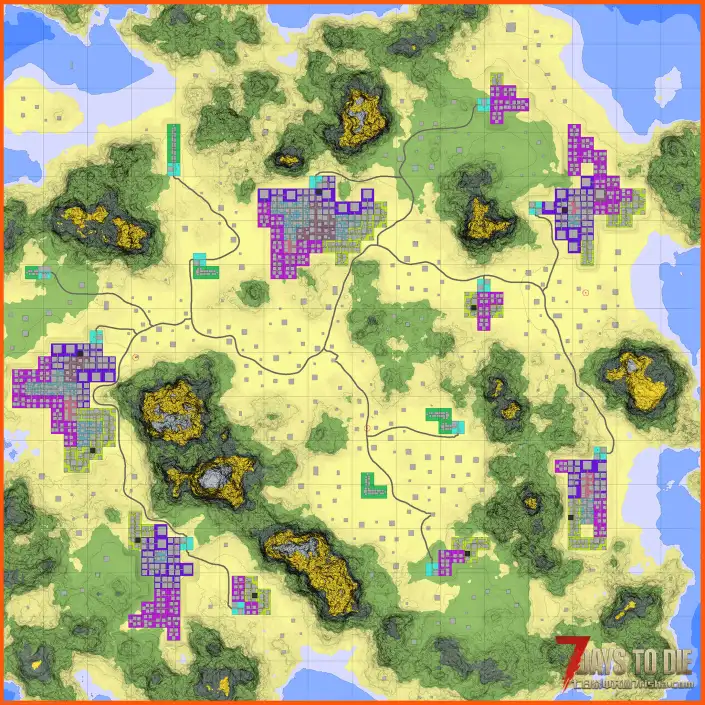 A21-克莱斯利地图8k