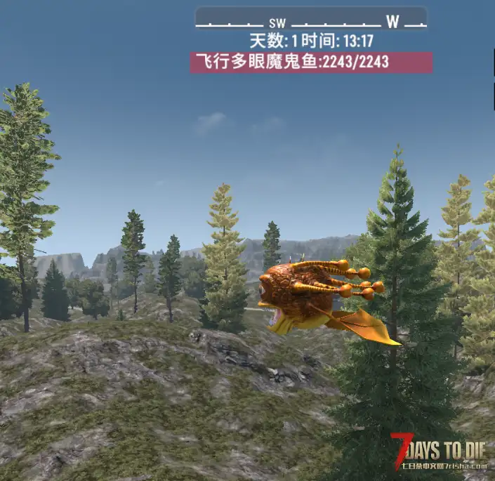 敌对动物 1.3-飞行多眼魔鬼鱼
