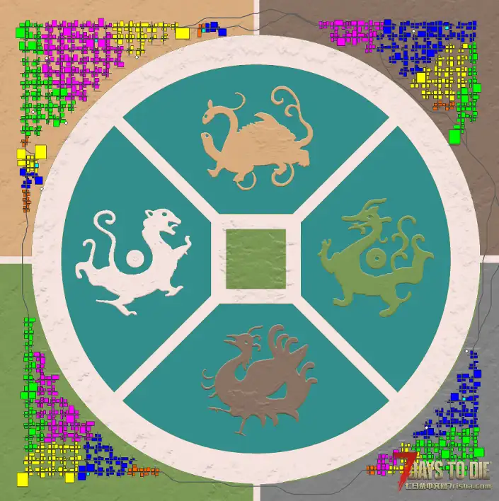 四神兽地图2
