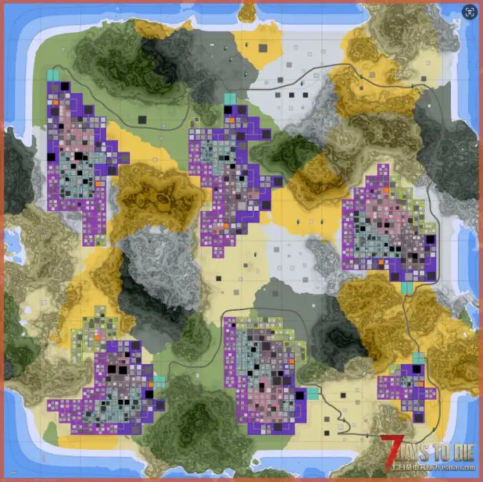 一组1.0地图测试4k-6k-8k10k
