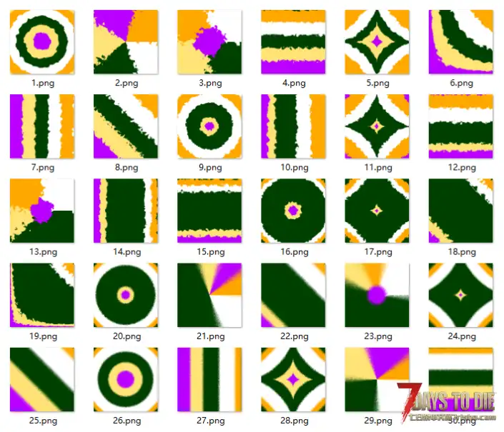 一组生态图，4k-6k-8k