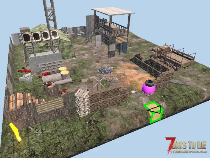 【小型MOD】七日杀致命的地面挑战模式(A21/搬运)