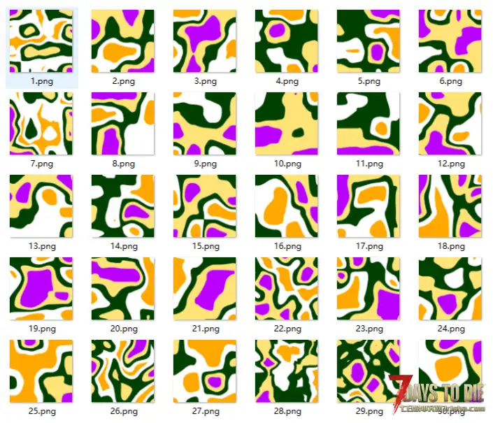 一组生态图，4k-6k-8k