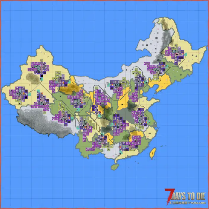 A21-10.1中国地图10k