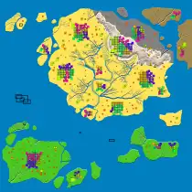 之前让漫步大佬做的8K地图，玩腻了上传给兄弟们玩玩，(玩了可以告诉我折磨不折磨~~)