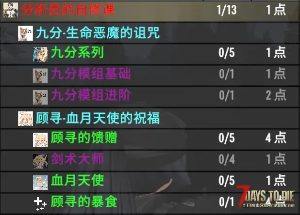 【尘白禁区】九分模组配件主体