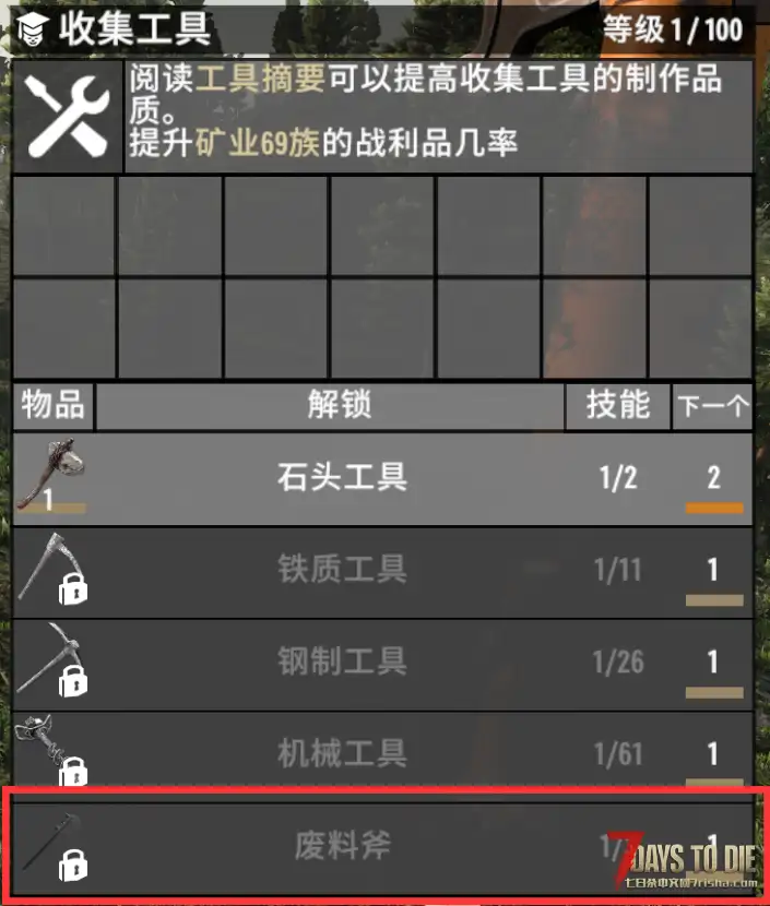 V1.0废料工具/武器扩展1.2版本(V1.0/汉化)