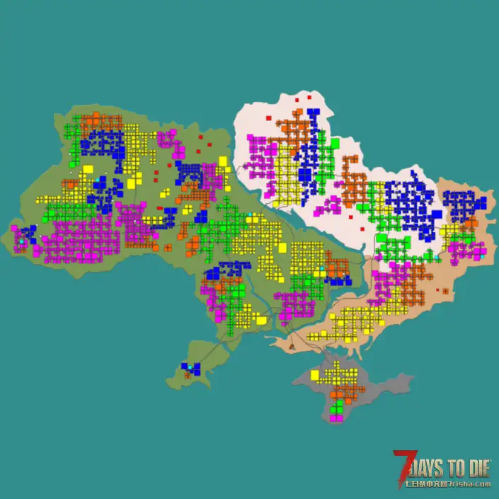 乌克兰【8K】地图/A21