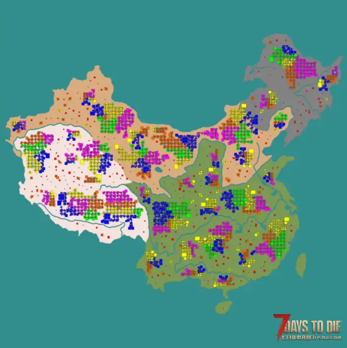 中国【12K】地图/A21