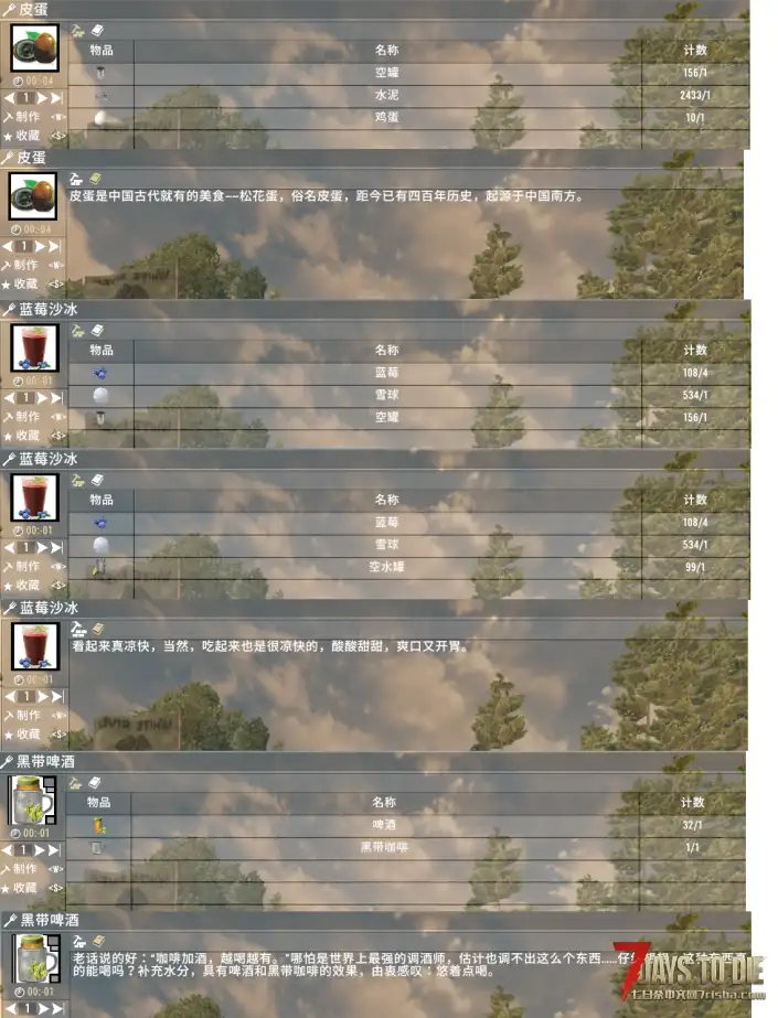 【A20】食物扩展包二