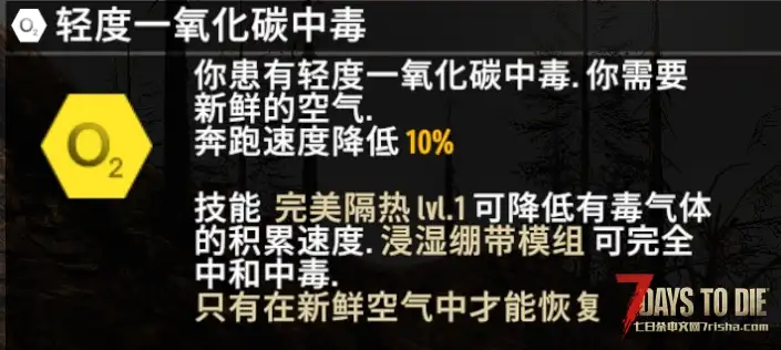 【V1.0MOD】为荒地、焚毁的森林添加辐射和一氧化碳中毒等效果(汉化/直连/转载)