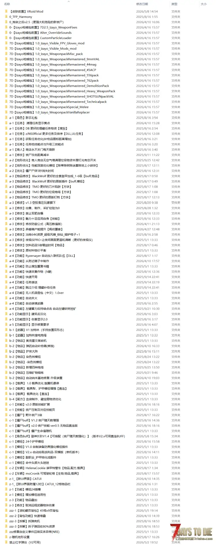 【5/8日更新游戏V2.6整合包】基础通用型整合包【进化之路V1.2】联机、枪械、功能、美化、扩展