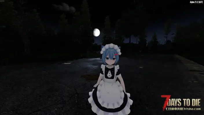 VRoid MOD Komado角色模型换装-女仆装