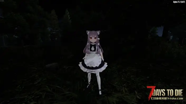 VRoid MOD Komado角色模型换装-女仆装