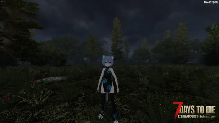 VRoid MOD 人物模型 旗袍Rusk
