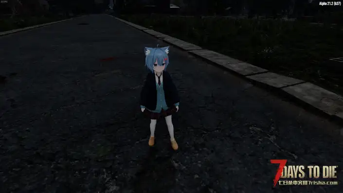 VRoid MOD 人物模型 学生服Rusk