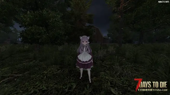 VRoid MOD 人物模型 Milk-Re 咖啡馆工作服