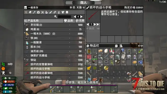 【大型MOD 2025.10.19更新】The Wasteland《辐射荒原》(七日杀2.4)