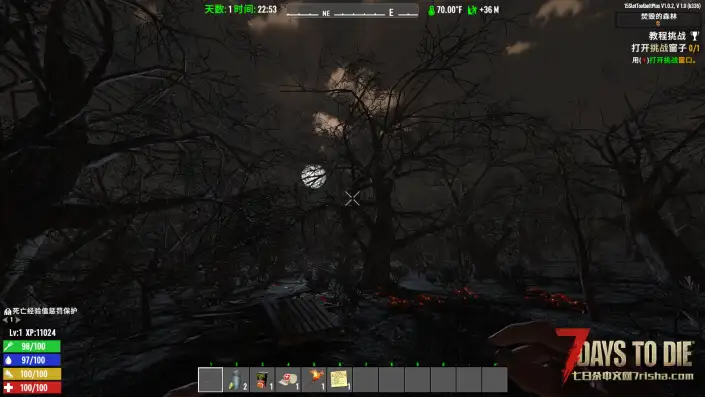 V1.0-V1.2 正式版 高仿劫后余生 沉浸感氛围 茂密丛林 恶劣天气 更黑的夜晚