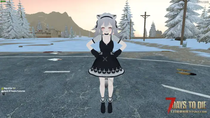 【VRoidMod】角色模型 Maya 绝对哥特宣言