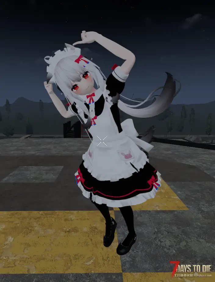 【VRoidMod】角色模型 Maya 女仆