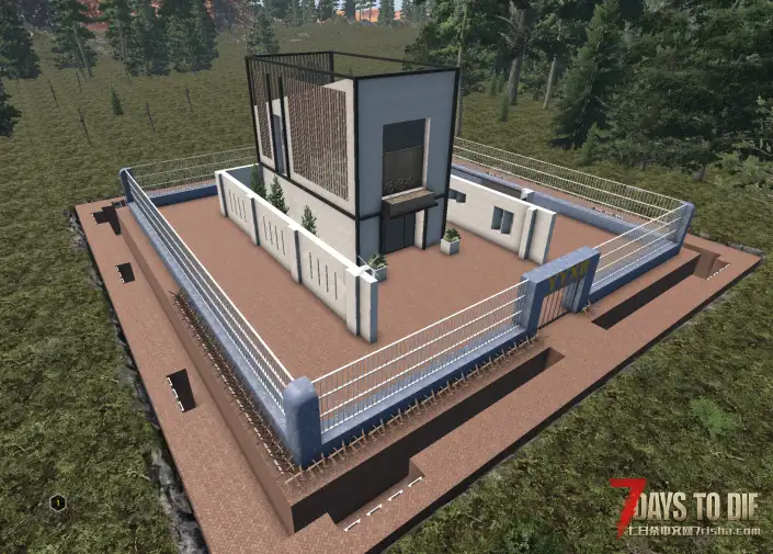 V2.X夜影小屋（最终版）萌新前期安逸建筑，CP建筑改