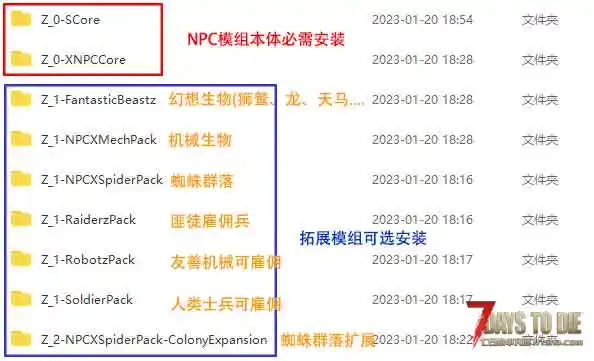【搬运汉化】亡灵遗产可用NPC模组新生物群落和雇佣NPC
