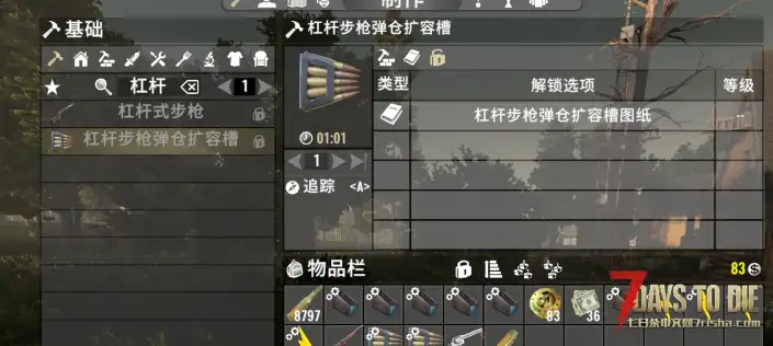 杠杆步枪（或叫拉杆式步枪？）弹仓扩容模组