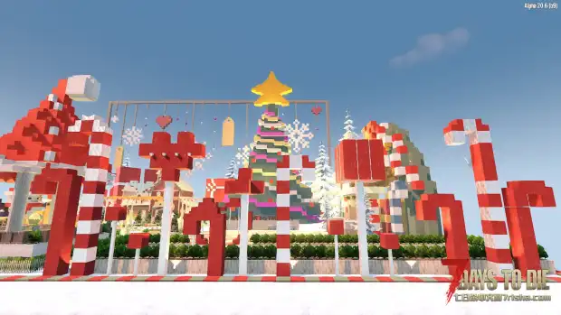 【莞尔原创】圣诞限定小广场丨可做临时主城