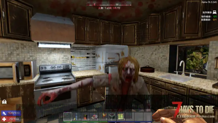 为什么一被僵尸打 受伤显示就变成黑条了?和谐了?